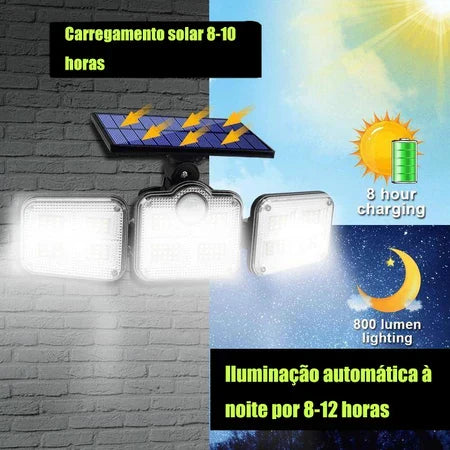 🌟 LumiMax 360 – A Revolução da Iluminação Solar Inteligente! 🌟