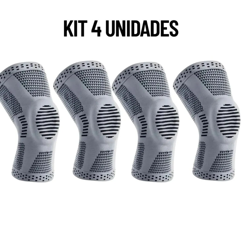 Kit 4 Joelheiras LegFix Mobi Active - Protetora e Ajustável