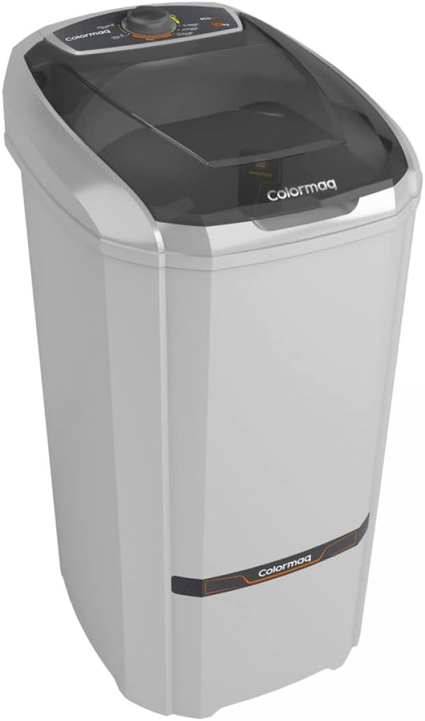 Máquina de lavar semi-automática Tanquinho Colormaq LCS 20kg - prata