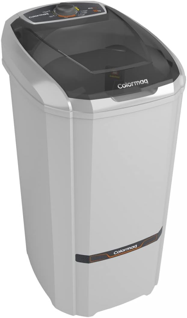 Máquina de lavar semi-automática Tanquinho Colormaq LCS 20kg - prata