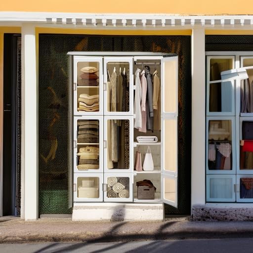 ClosetPop™ Armário Portátil com Porta Transparente e Ímãs – Organização em Minutos!