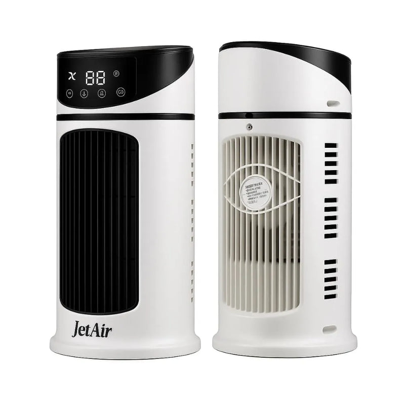 Kit 2 JetAir Turbo - Ar Condicionado Portátil Bivolt 4 em 1 - Refrigerador Silencioso