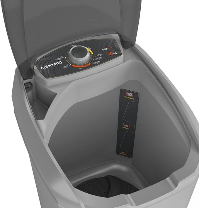 Máquina de lavar semi-automática Tanquinho Colormaq LCS 20kg - prata