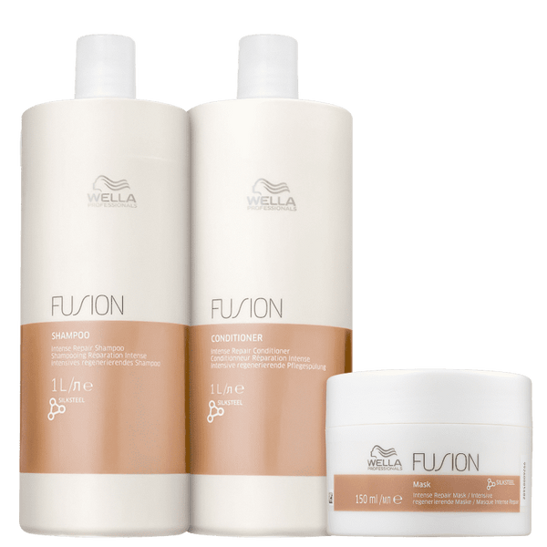 Kit Wella Professionals Fusion Trio Super Salon (3 Produtos)