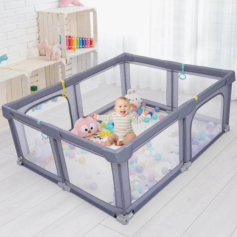 Palopalo Playpen Portátil com Almofada Integrada 180x150