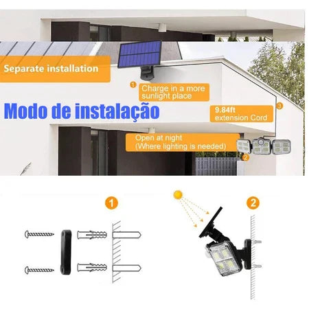🌟 LumiMax 360 – A Revolução da Iluminação Solar Inteligente! 🌟