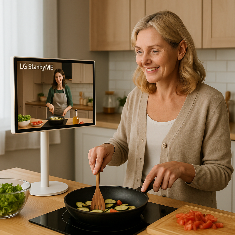 LG StanbyME – Liberdade é Assistir Como e Onde Quiser!