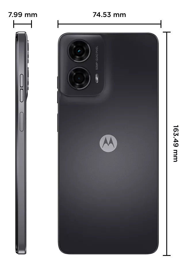 Smartphone Motorola Moto g24 - 128GB 8GB (4GB RAM+4GB Ram Boost) AI Camera 50MP Night Vision - Grafite