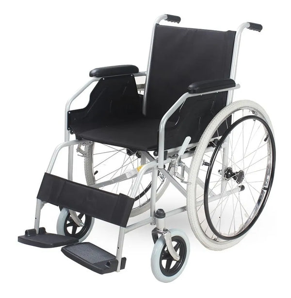 Dellamed D100 Cadeira De Rodas Dobrável Resistente Até 100kg