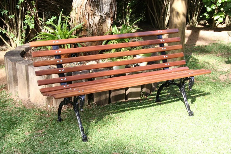 Tzp Madeira Praça & Jardim Tamandua 3 lugares 150x60cm cor castanho