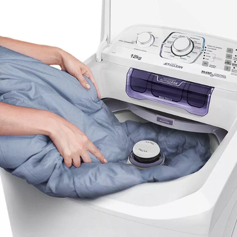 Lavadora Electrolux 12kg Com Dispenser Autolimpante Lac12