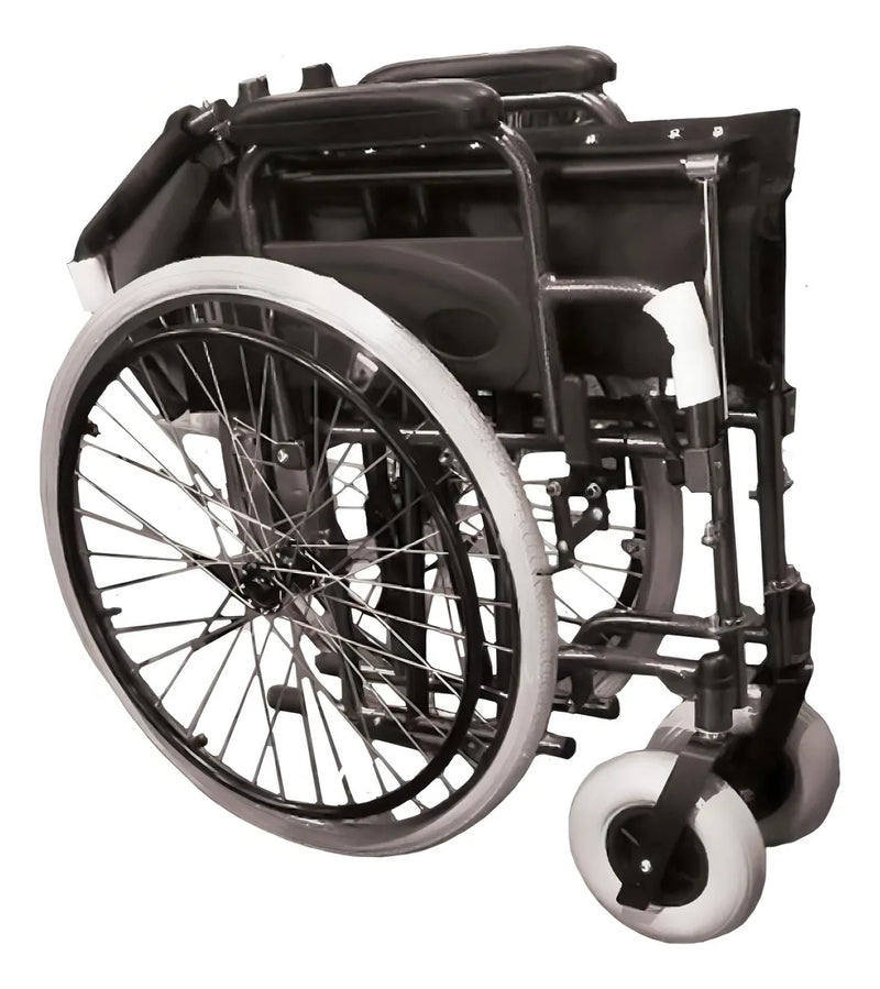 Cadeira de Rodas Aço Dobrável até 120 Kg Assento 46 cm D400 Dellamed (VALOR PROMOCIONAL)