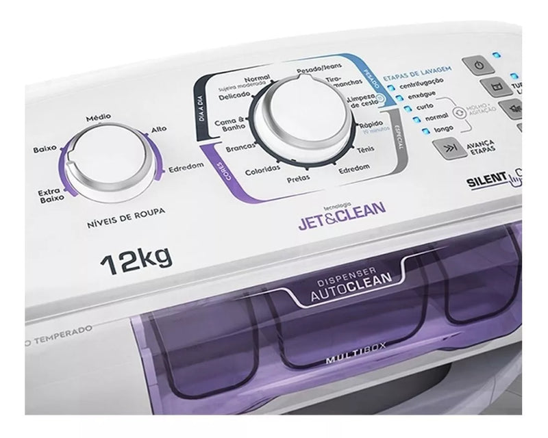 Lavadora Electrolux 12kg Com Dispenser Autolimpante Lac12