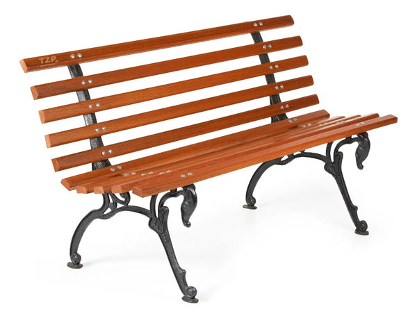 Tzp Madeira Praça & Jardim Tamandua 3 lugares 150x60cm cor castanho