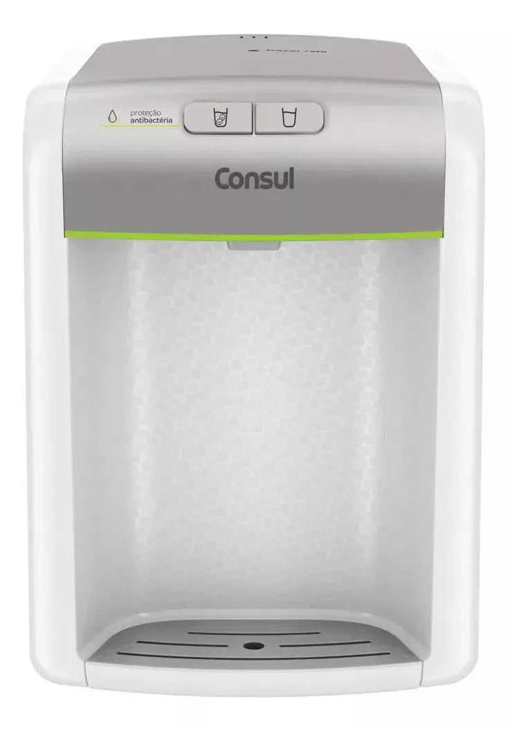 Purificador de água Consul Branco refrigerado com proteção antibactérias CPB34ASVNA 127v/220v