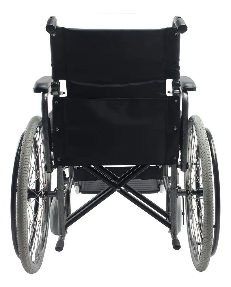 Cadeira de Rodas Aço Dobrável até 120 Kg Assento 46 cm D400 Dellamed (VALOR PROMOCIONAL)