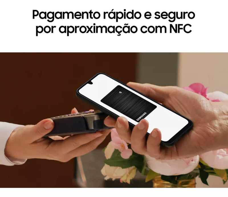 Celular Samsung Galaxy A16, 256gb + 8gb Ram, Câmera De Até 50mp, Tela 6.7 , Nfc, Ip54, Bateria 5000 Mah Preto