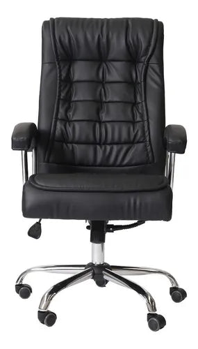 Cadeira de Escritório Presidente Ergonômica Com 42 Molas Ensacadas, Sistema Relax Com Trava, Pillow Top, Monique Big Preta