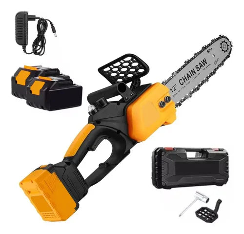 Moto Serra Elétrica 1200w 12 Polegadas Com Duas Baterias 48v