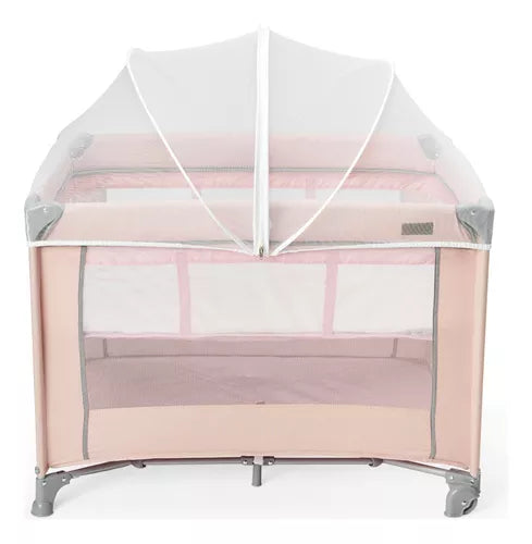 Berço Portátil Infantil Cercado 0-15kg Grafite Lazy Maxibaby