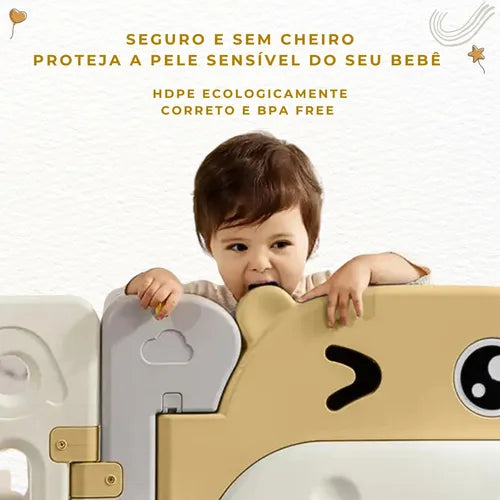 Cercadinho Bebê Chiqueirinho Cercado Tenda Infantil 180x150