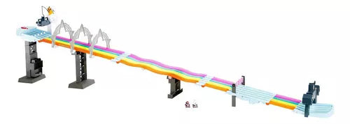 Pista de brinquedos Hot Wheels Mario Kart Rainbow