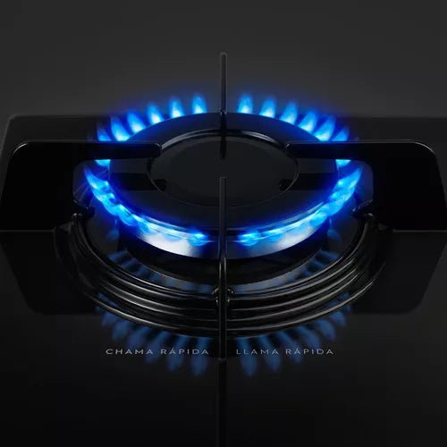 Cooktop A Gás 4 Bocas Electrolux (ke4gp) Cor Preto 127V/220V