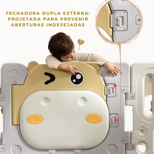 Cercadinho Bebê Chiqueirinho Cercado Tenda Infantil 180x150