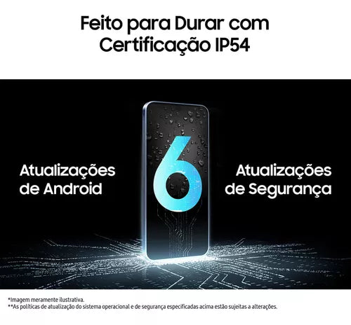 Celular Samsung Galaxy A16, 256gb + 8gb Ram, Câmera De Até 50mp, Tela 6.7 , Nfc, Ip54, Bateria 5000 Mah Preto