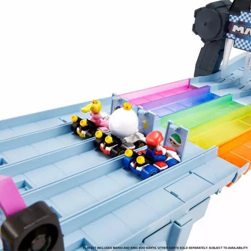 Pista de brinquedos Hot Wheels Mario Kart Rainbow