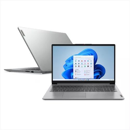 Notebook Lenovo Ideapad 1 Intel Core i3 1215U 8GB RAM 256GB SSD Windows 11 Home Tela 15,6" 82VY000SBR