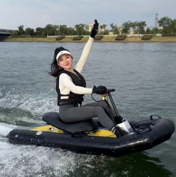 Mini Jet Elétrico Inflável – Diversão sobre as águas por um preço que cabe no bolso!
