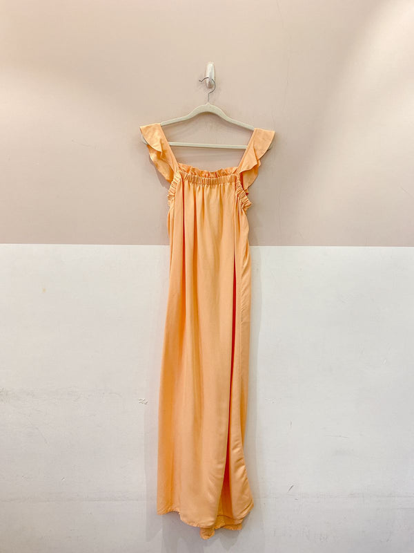 Vestido laranja Maria Filó P