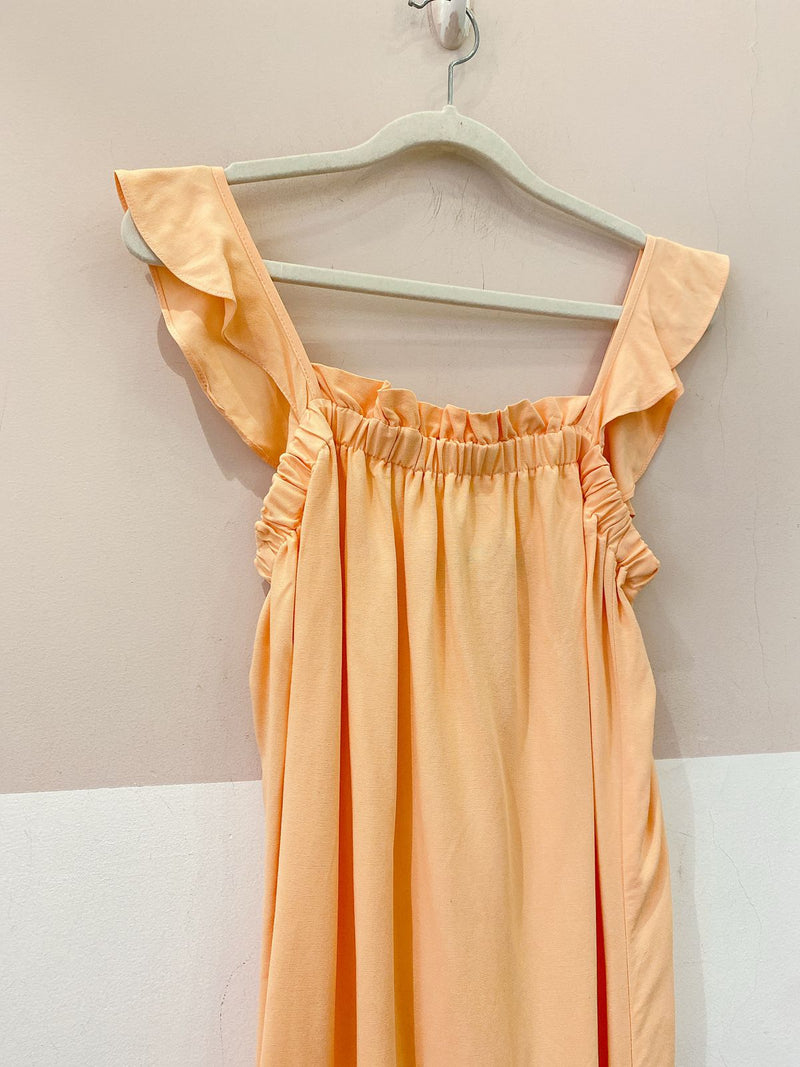 Vestido laranja Maria Filó P