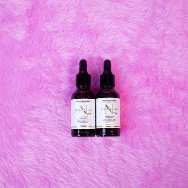 Sérum Facial Clareador Niacinamida 25% - 2 unids.