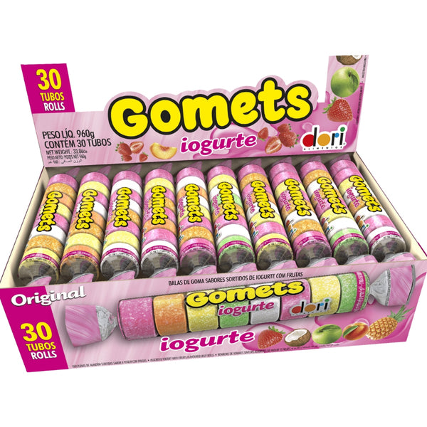 Balas De Goma Iogurte Gomets Tubo C\30Un - Dori