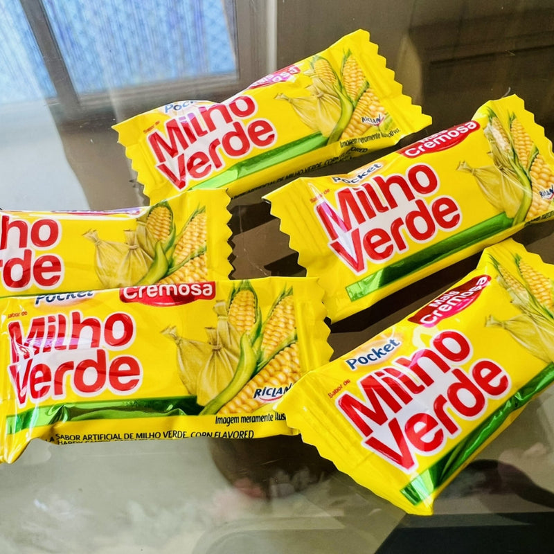 Balas Milho Verde Pocket Cremosa 500g Riclan