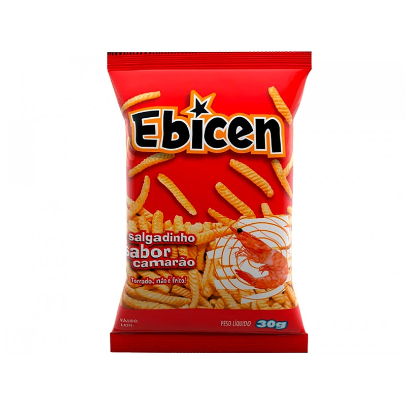 Kit Salgadinhos Ebicen Glico Snack Assado 30g a 40g