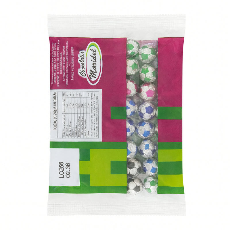 Bolinhas Futebol De Chocolate C/50un - Marisbel