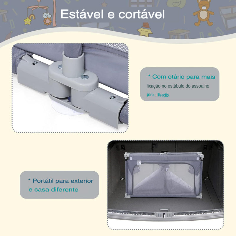 Palopalo Playpen Portátil com Almofada Integrada 180x150