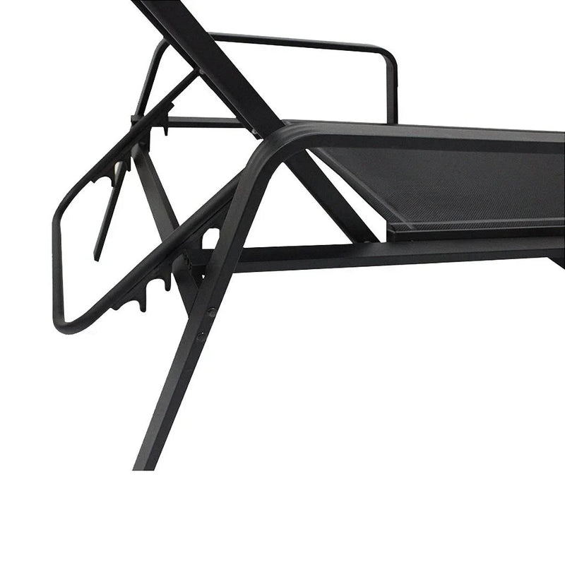 Kit Lótus PREMIUM Jogo de Mesa com 4 Cadeiras, 2 Espreguiçadeiras e Ombrelone