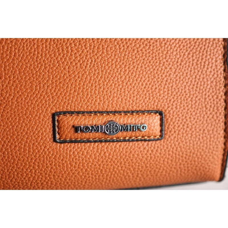 Bolsa Grande Feminina Couro PU de Mão Ombro Com Alça Transversal TM9053 VT
